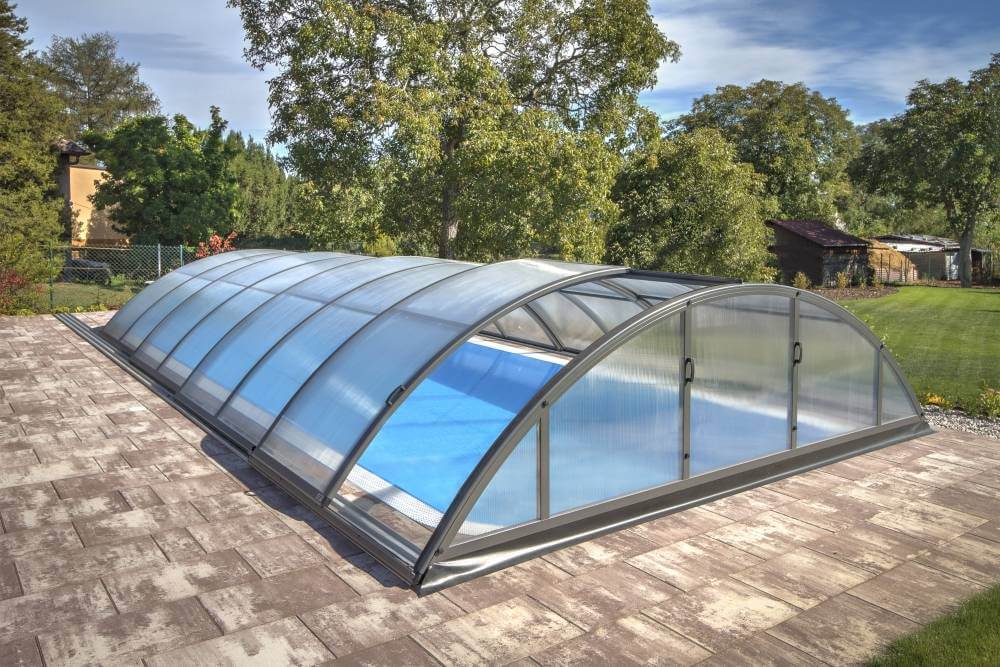 Павильон KLASIK Clear B, длина 8,60 м ширина 4,71 м (Elox)