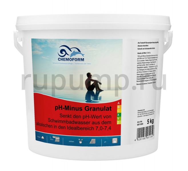 Chemoform pH-минус гранулированный, 5 кг